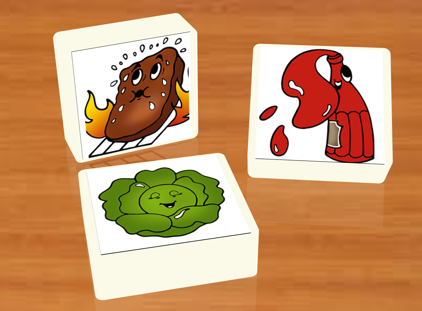 hamburger tile