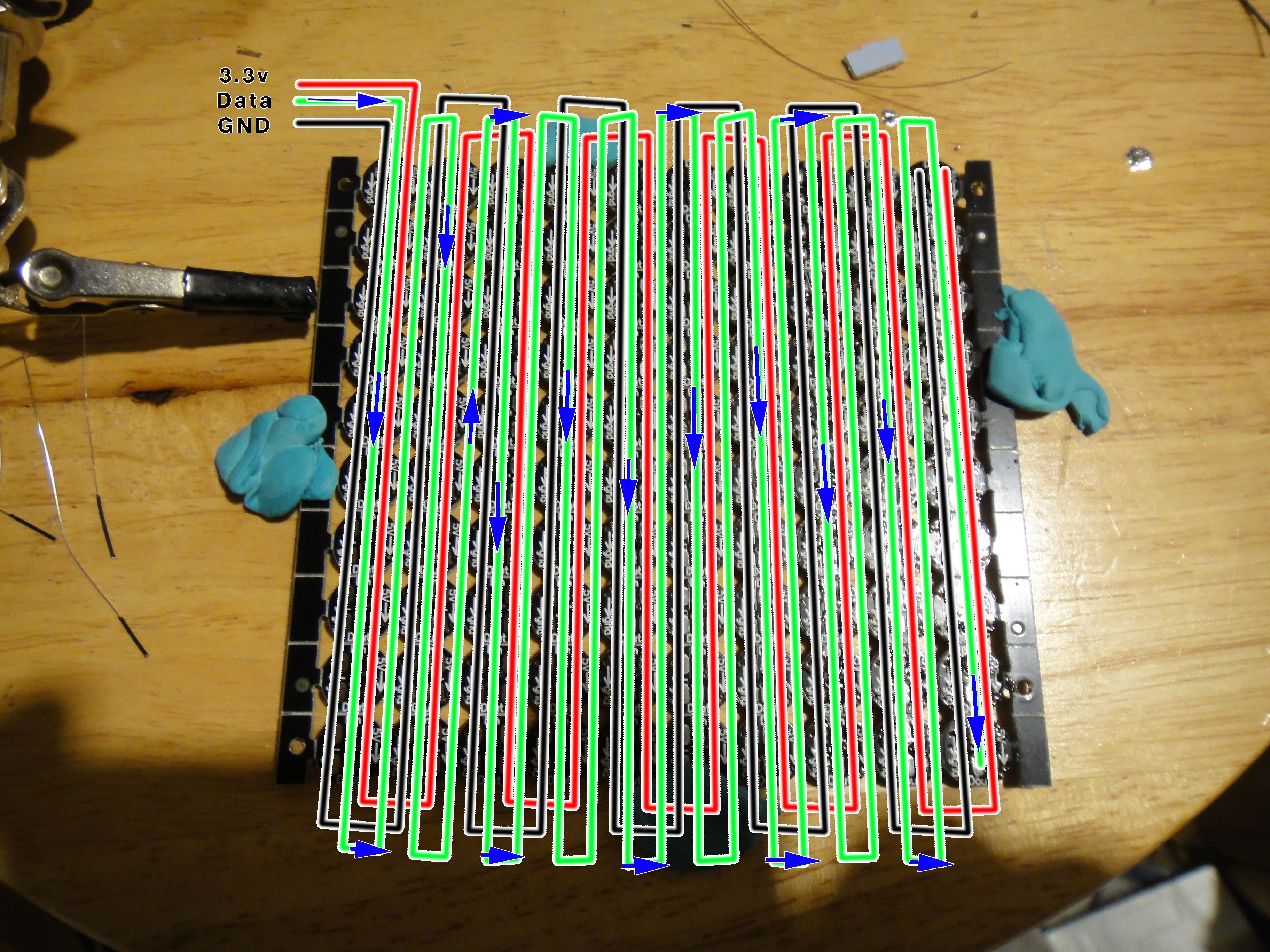 ledmatrix wiring