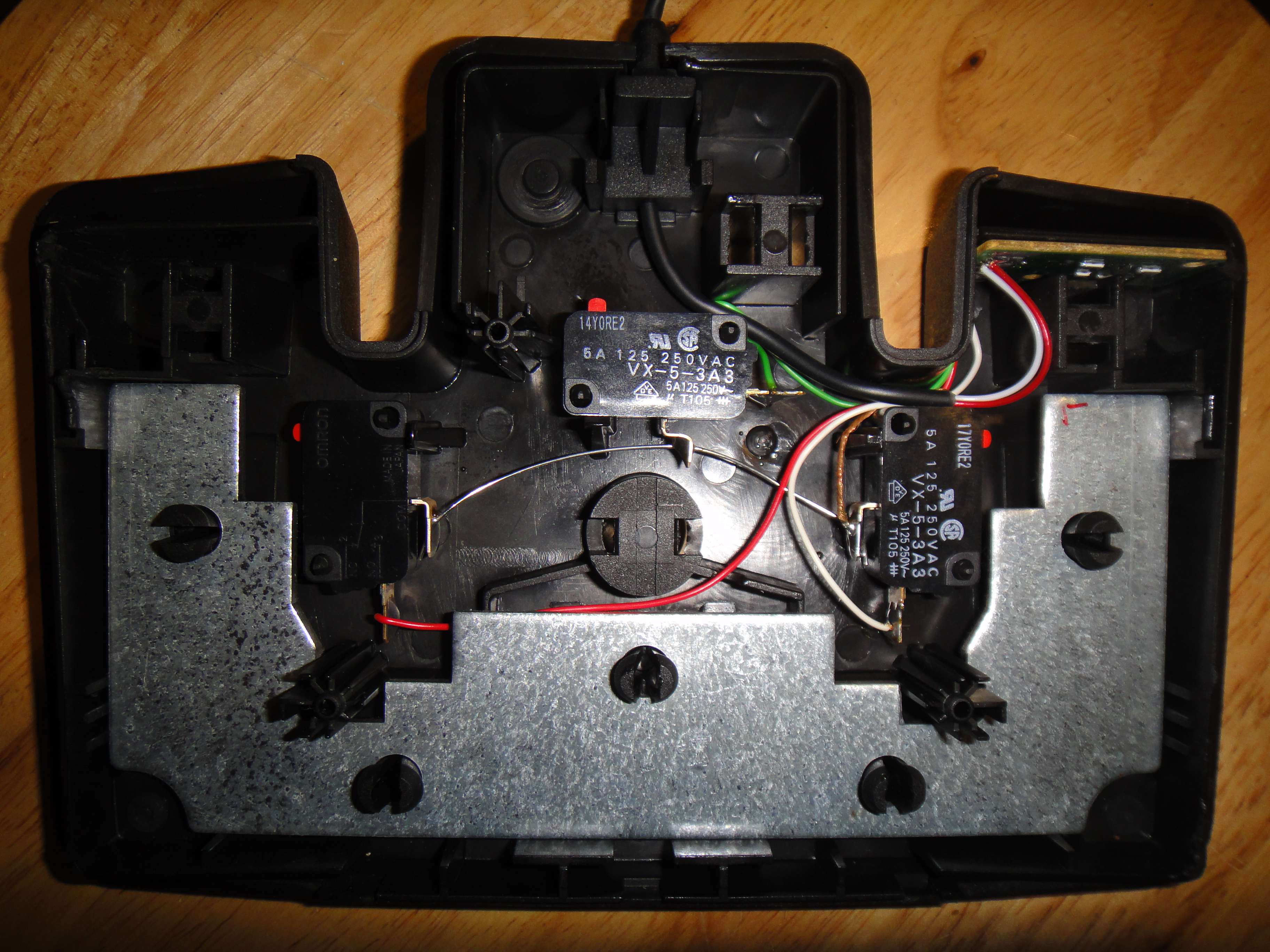 pedal open