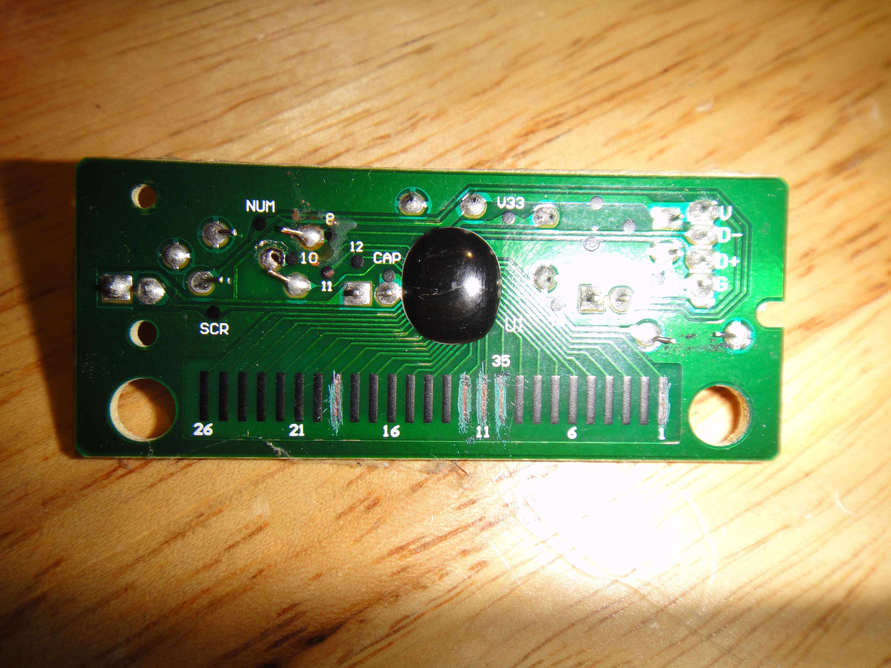 pedal pin scratch